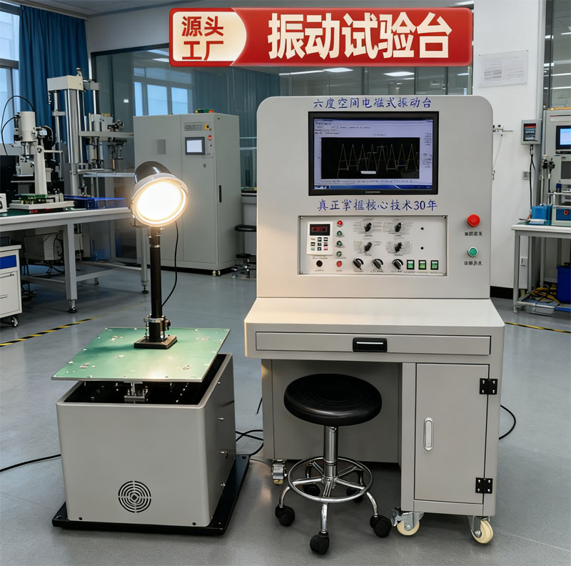 振动台灯具测试